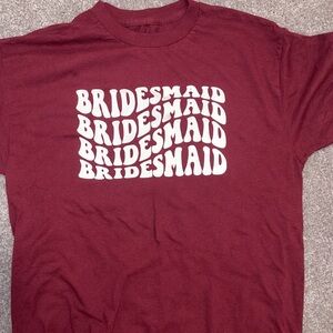 Bridesmaid Graphic Tee – Size M